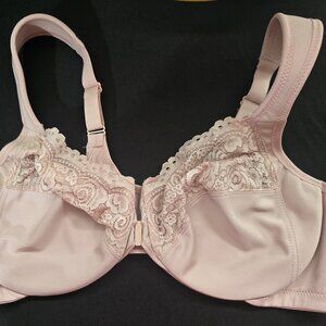 New Women's Glamorise Front Hook Bra, Size 44B